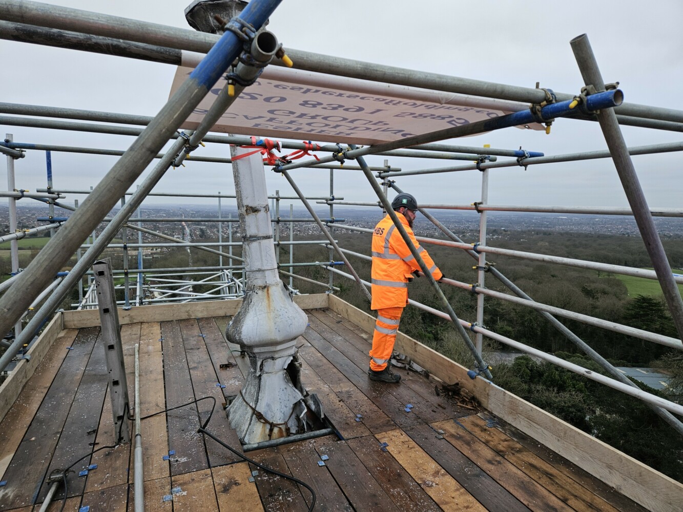 Restoration of Shooters Hill Water Tower for Thames Water