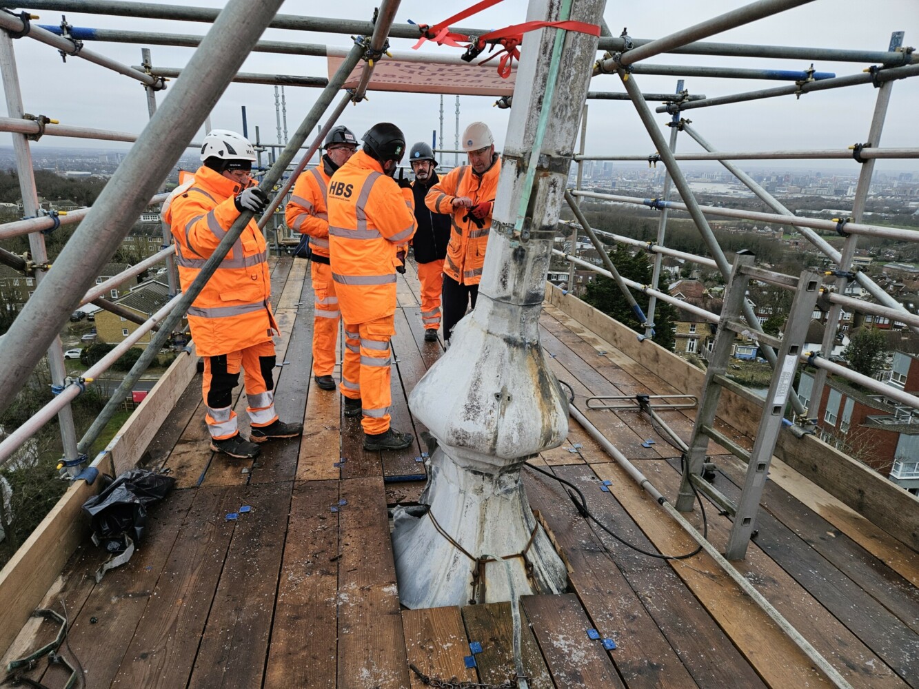 Restoration of Shooters Hill Water Tower for Thames Water
