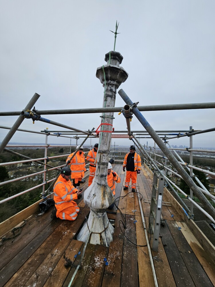Restoration of Shooters Hill Water Tower for Thames Water