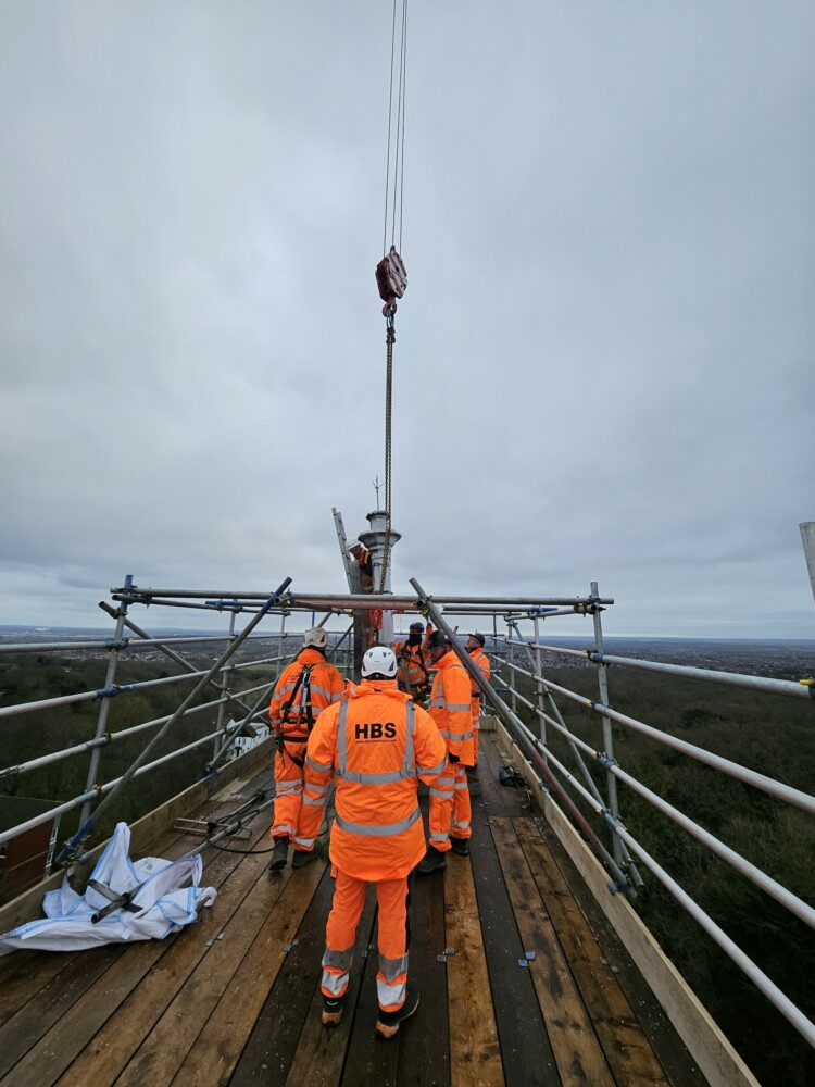 Restoration of Shooters Hill Water Tower for Thames Water