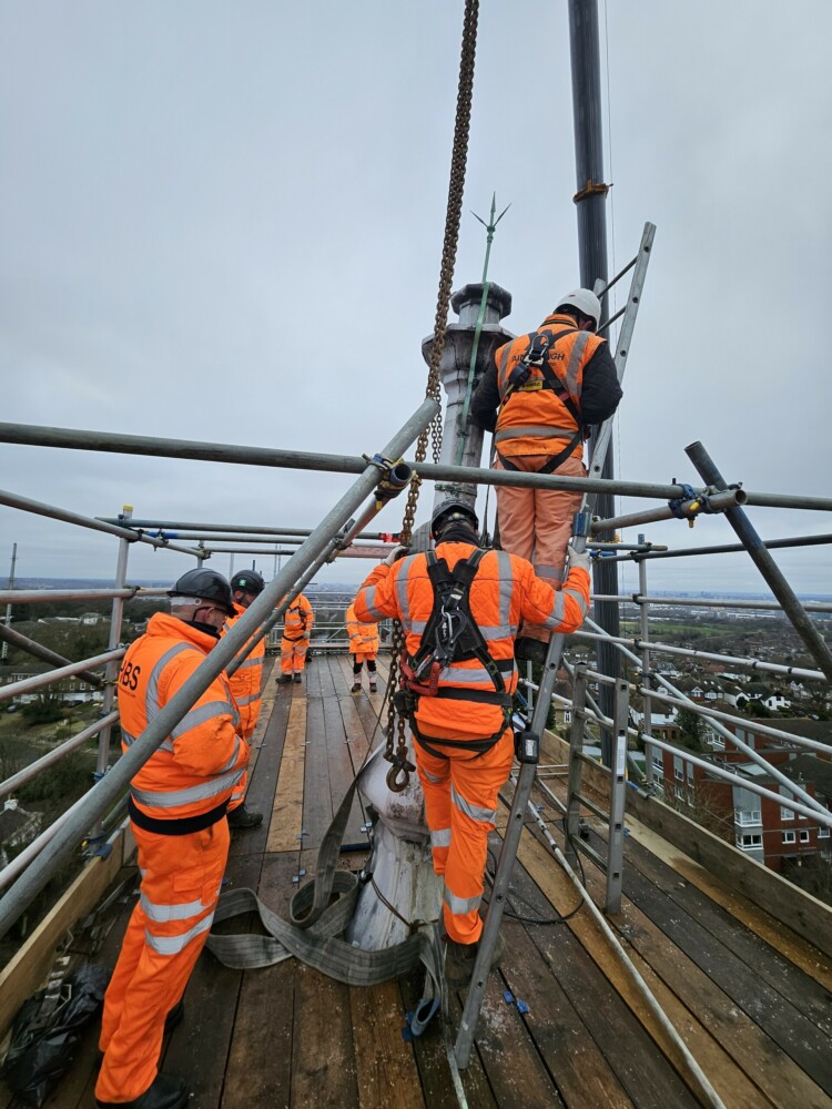 Restoration of Shooters Hill Water Tower for Thames Water