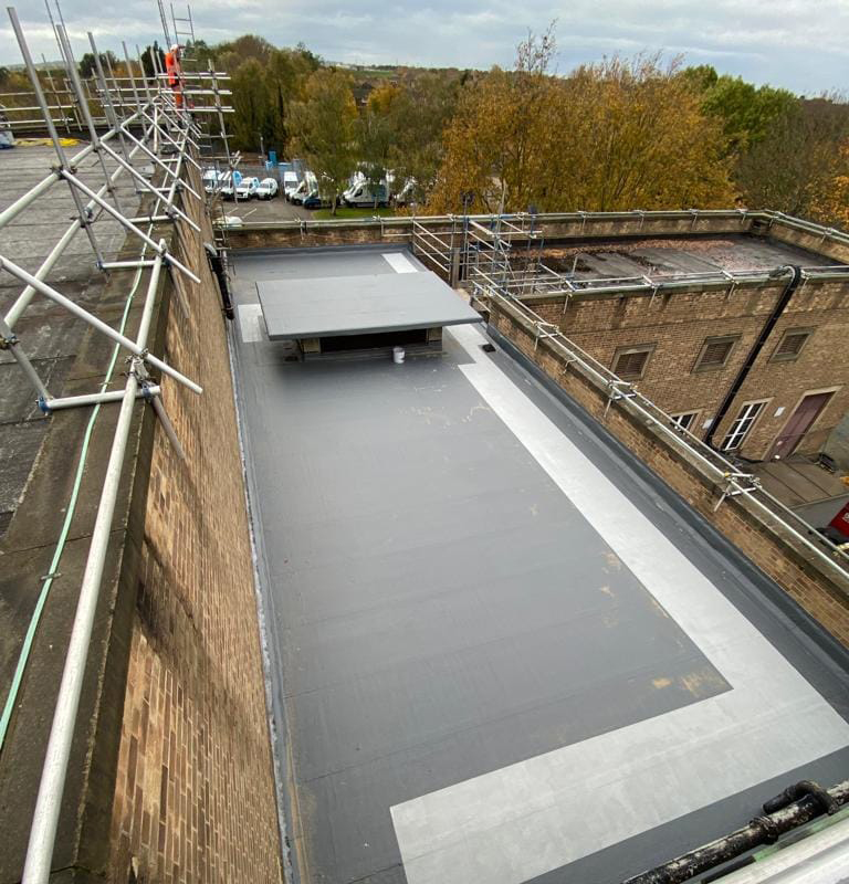 Liquid Roofing for Thames Water at Ashford Common WTW, Surrey