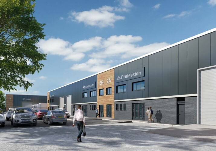 Works are progressing well at Carbon Neutral Cathedral Hill Industrial Estate