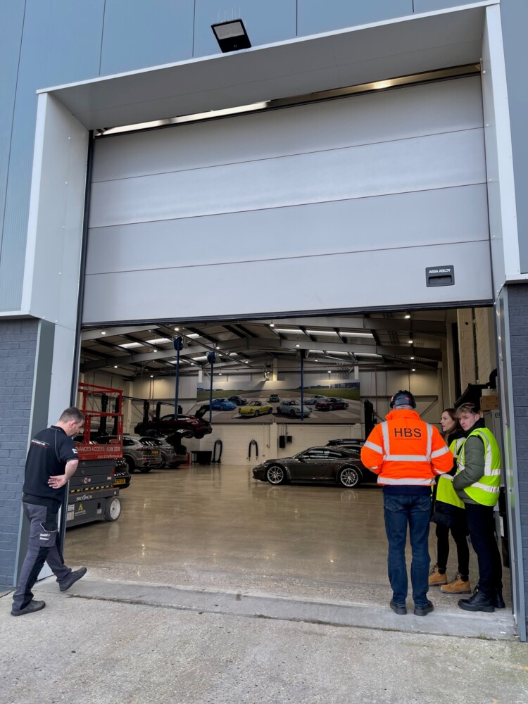 Flooring Refurbishment for Porsche at Cathedral Hill Industrial Estate