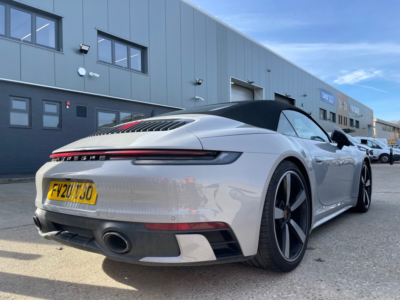 Flooring Refurbishment for Porsche at Cathedral Hill Industrial Estate