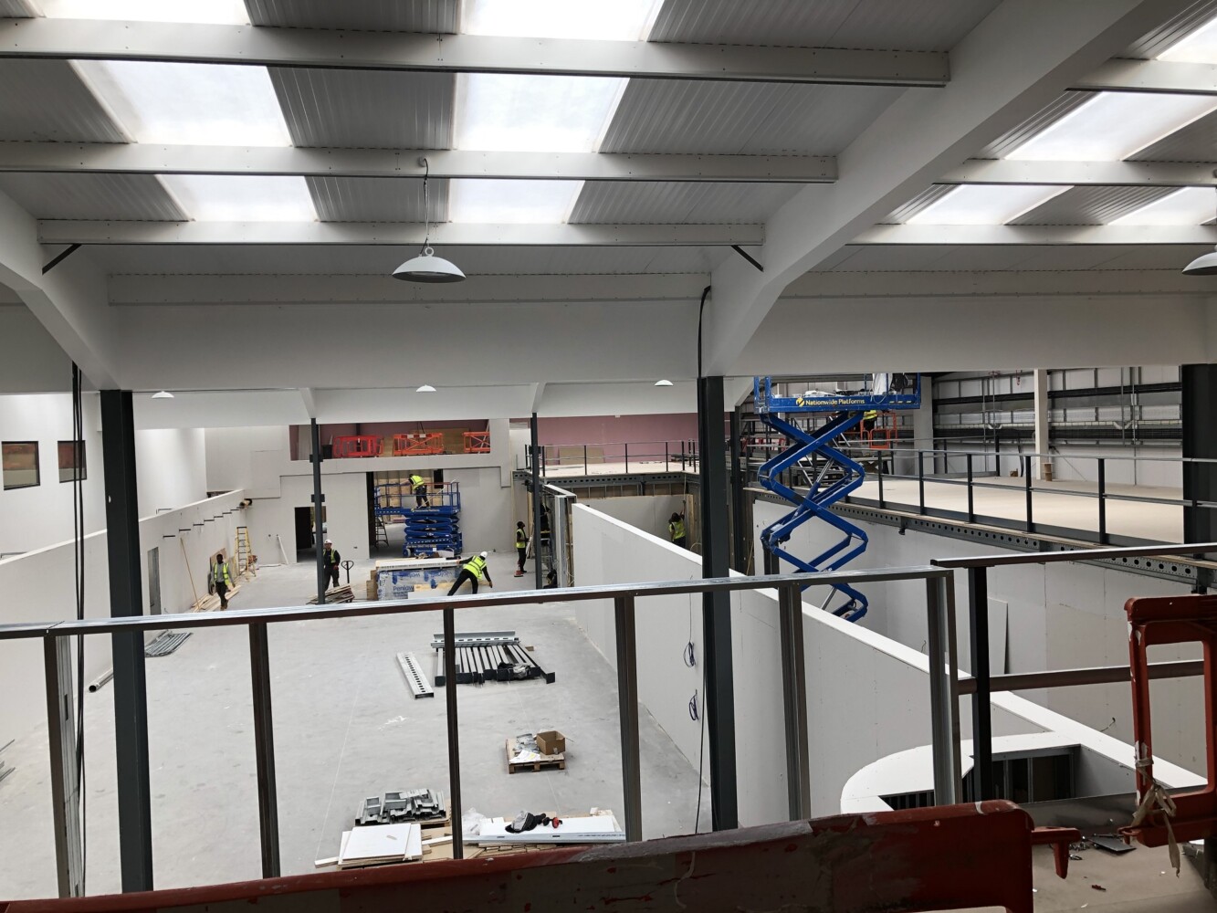 Work Progressing on Schedule at Mowlem Trading Estate in Tottenham