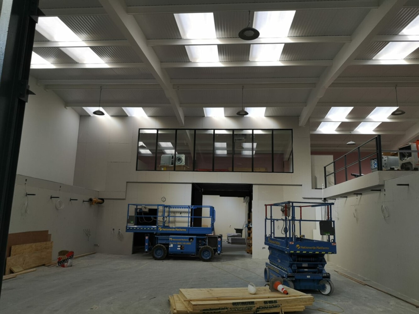 Work Progressing on Schedule at Mowlem Trading Estate in Tottenham