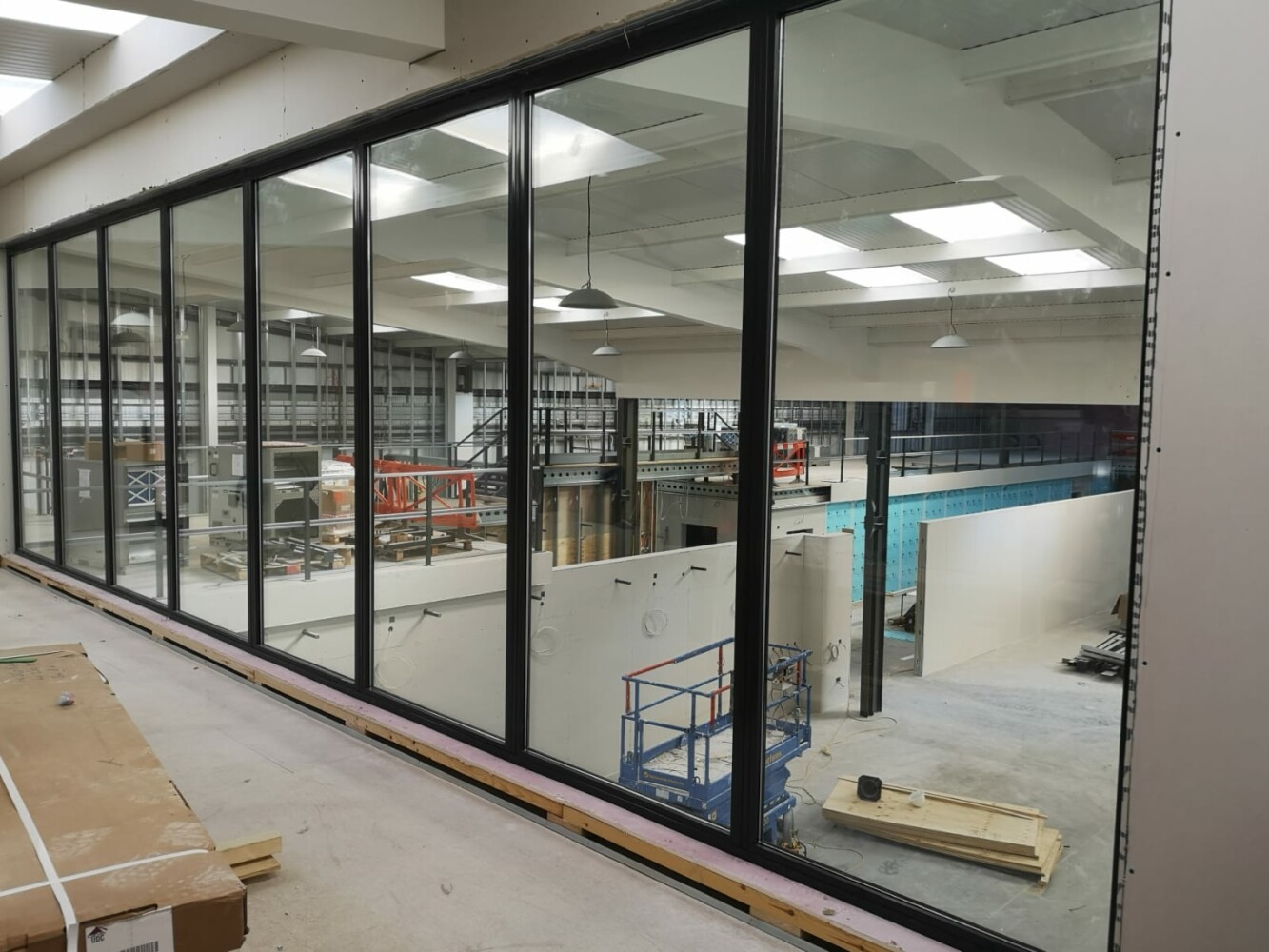 Work Progressing on Schedule at Mowlem Trading Estate in Tottenham
