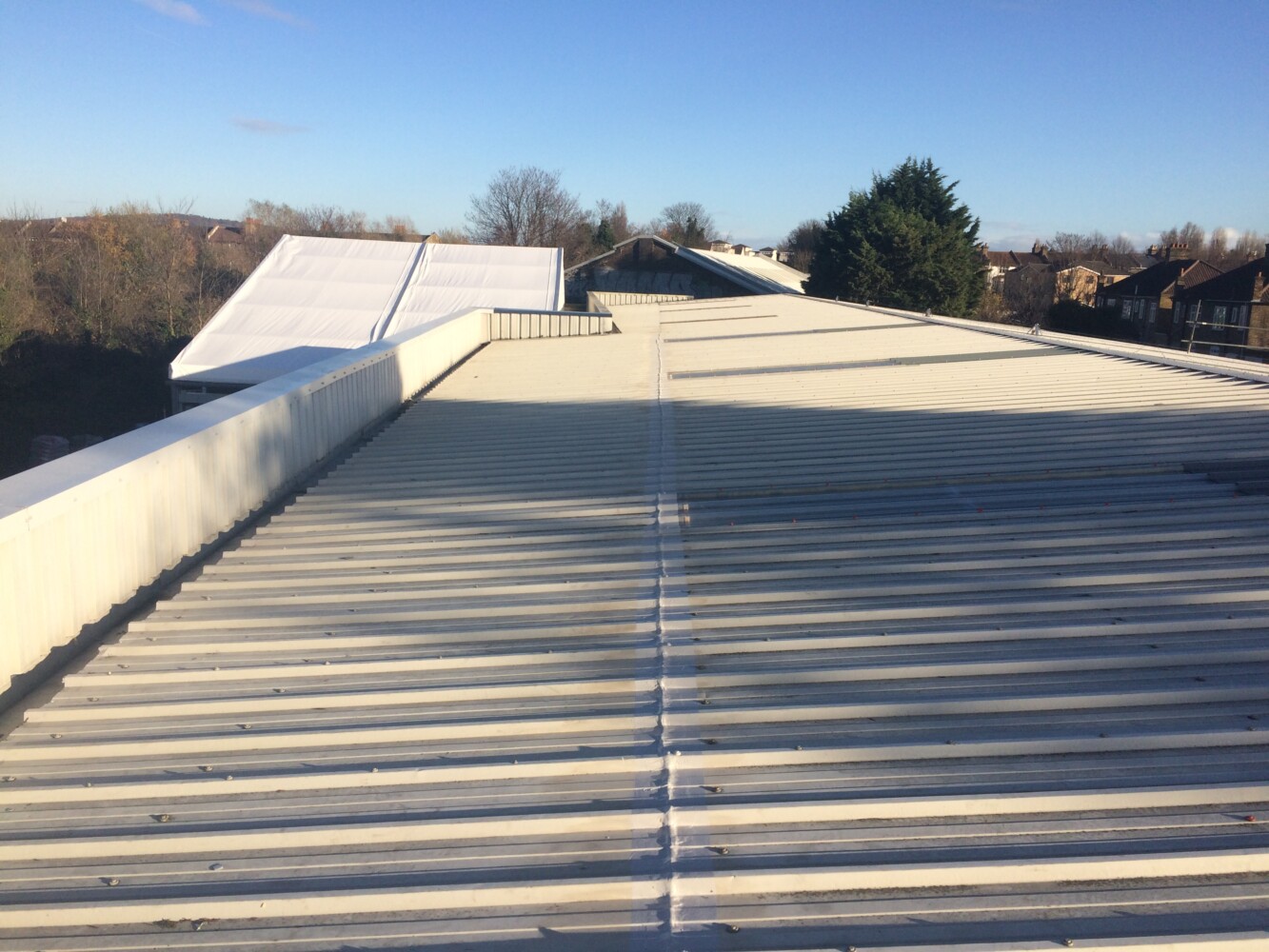 Cut Edge Corrosion at Chiltonian Industrial Estate