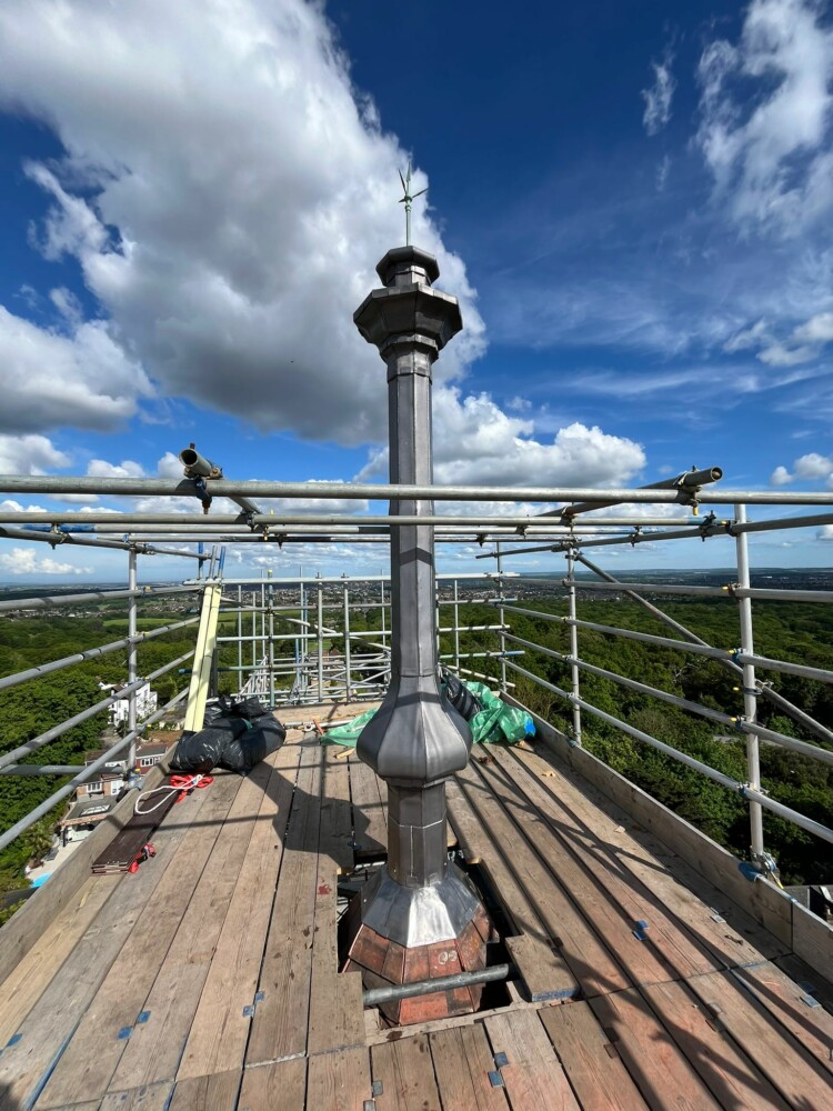Restoration of Shooters Hill Water Tower for Thames Water