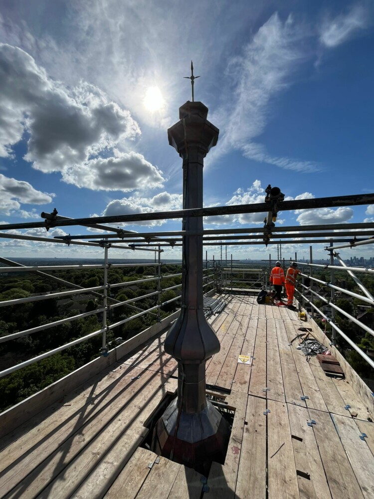 Restoration of Shooters Hill Water Tower for Thames Water