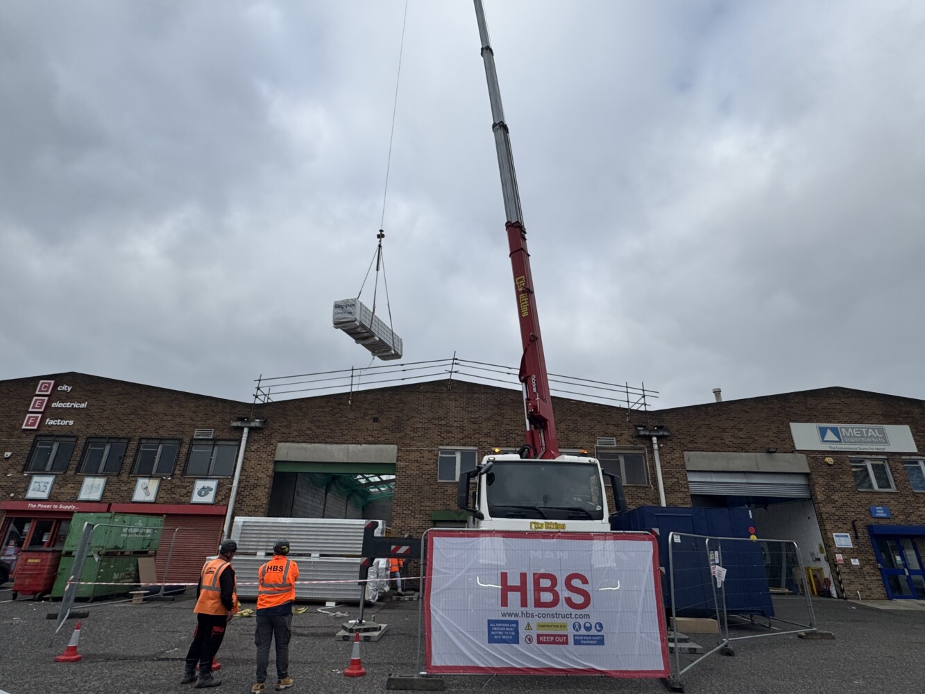 Refurbishment at Lombard Trading Estate in Charlton